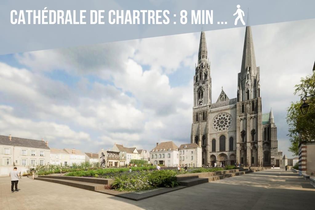 Chartres - Le Saint Pierre Apartment Exterior foto